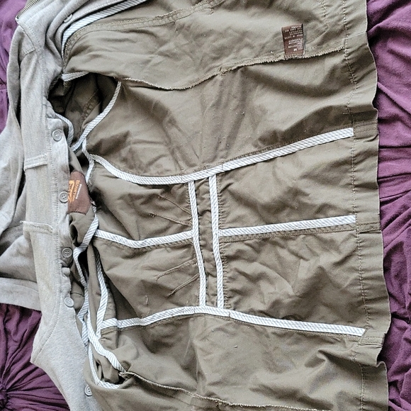 Army Green Cotton Jacket - Picture 8 of 8